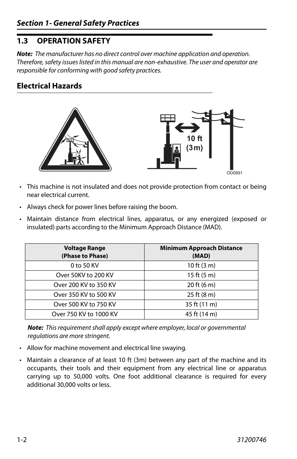 section 1 general safety practices 1