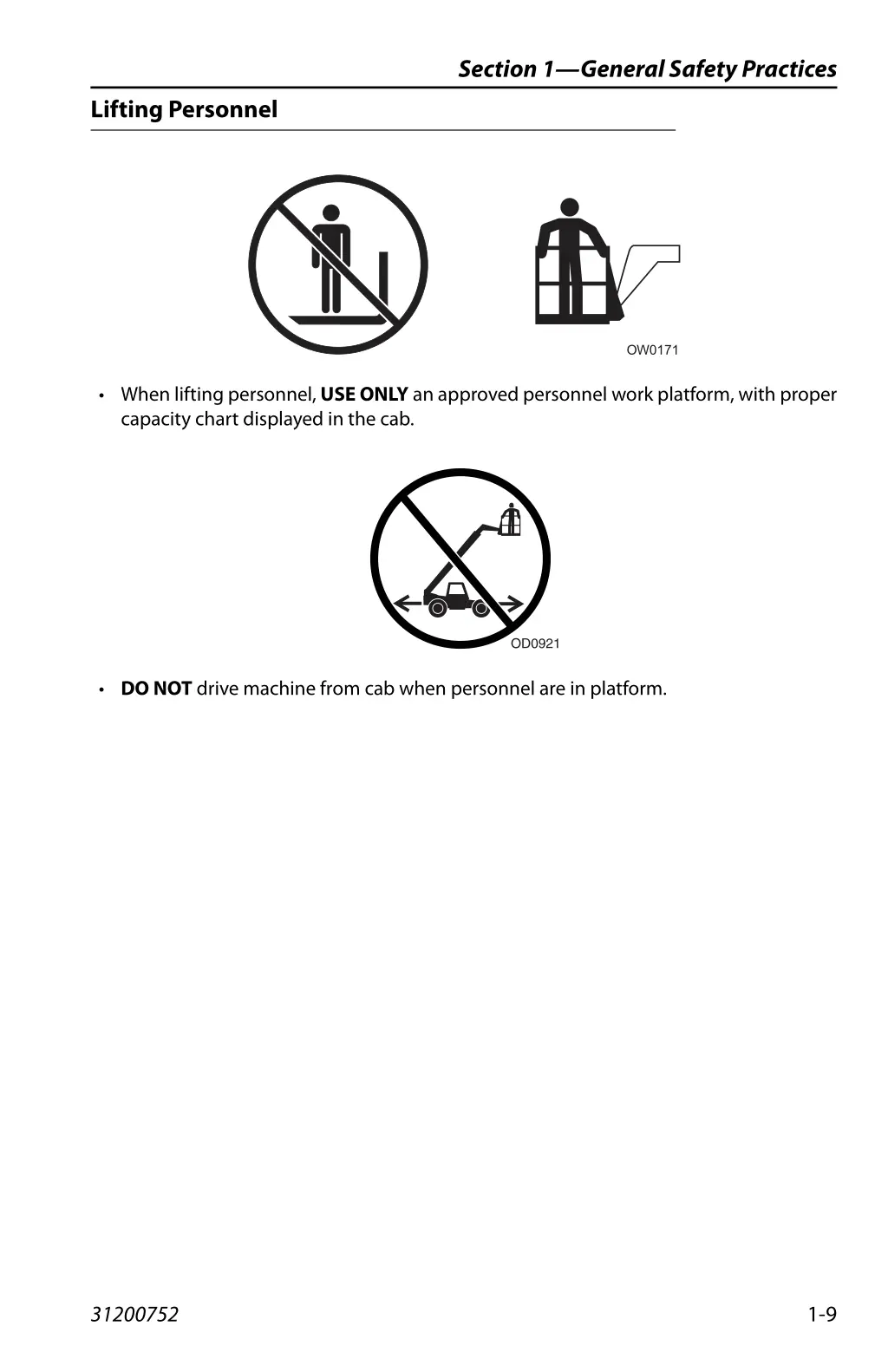 section 1 general safety practices 6