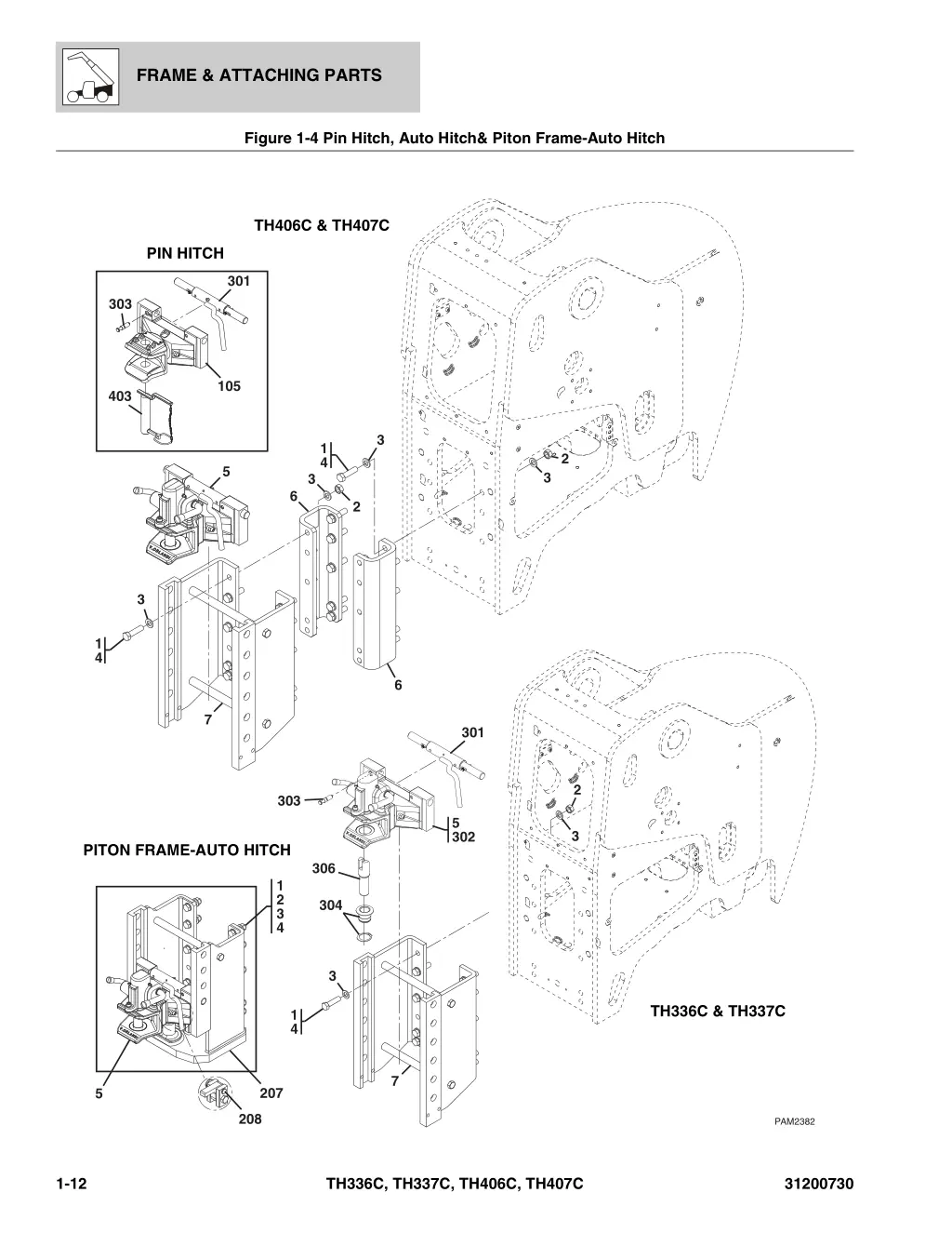 frame attaching parts 10