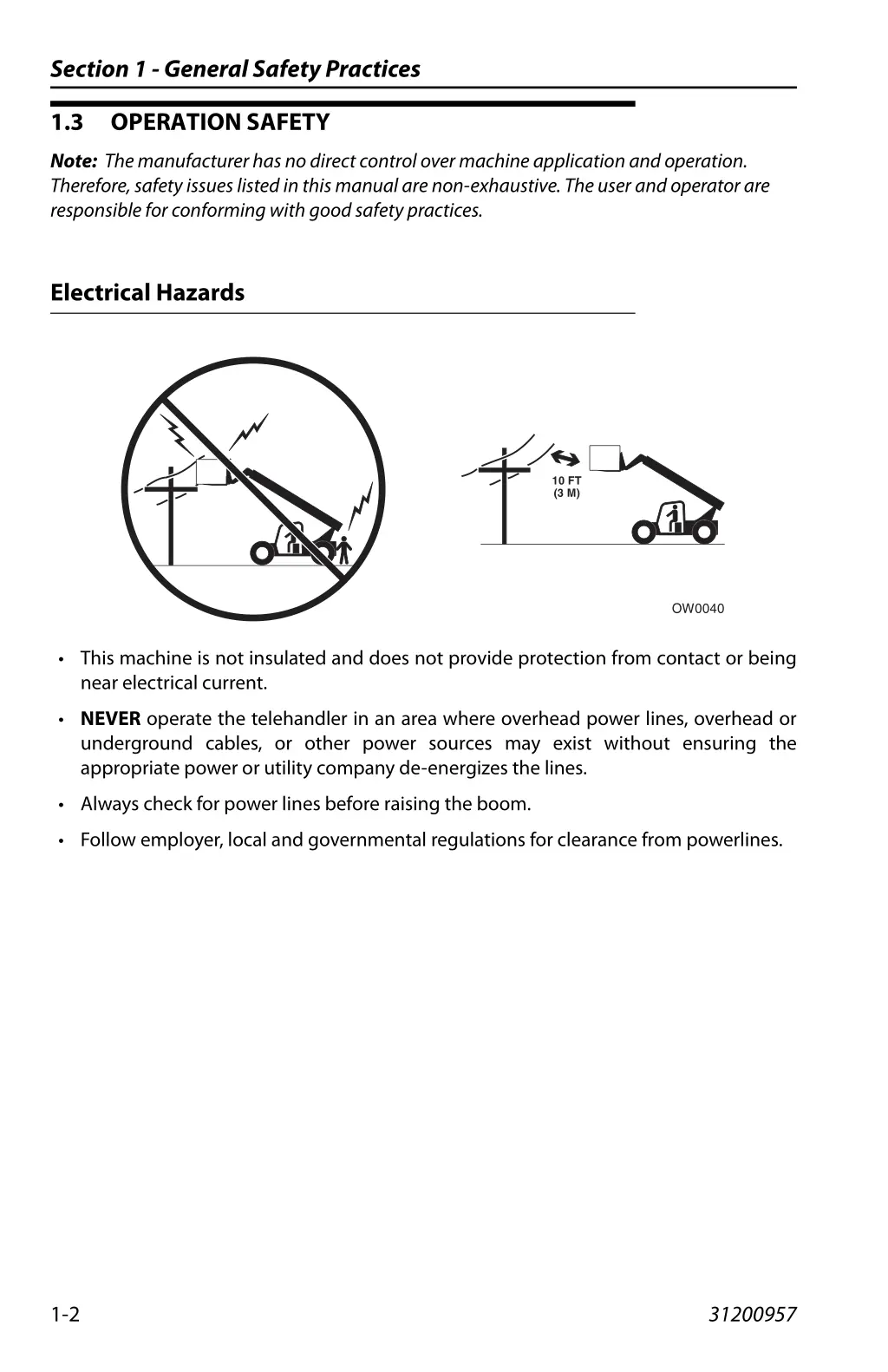 section 1 general safety practices 1