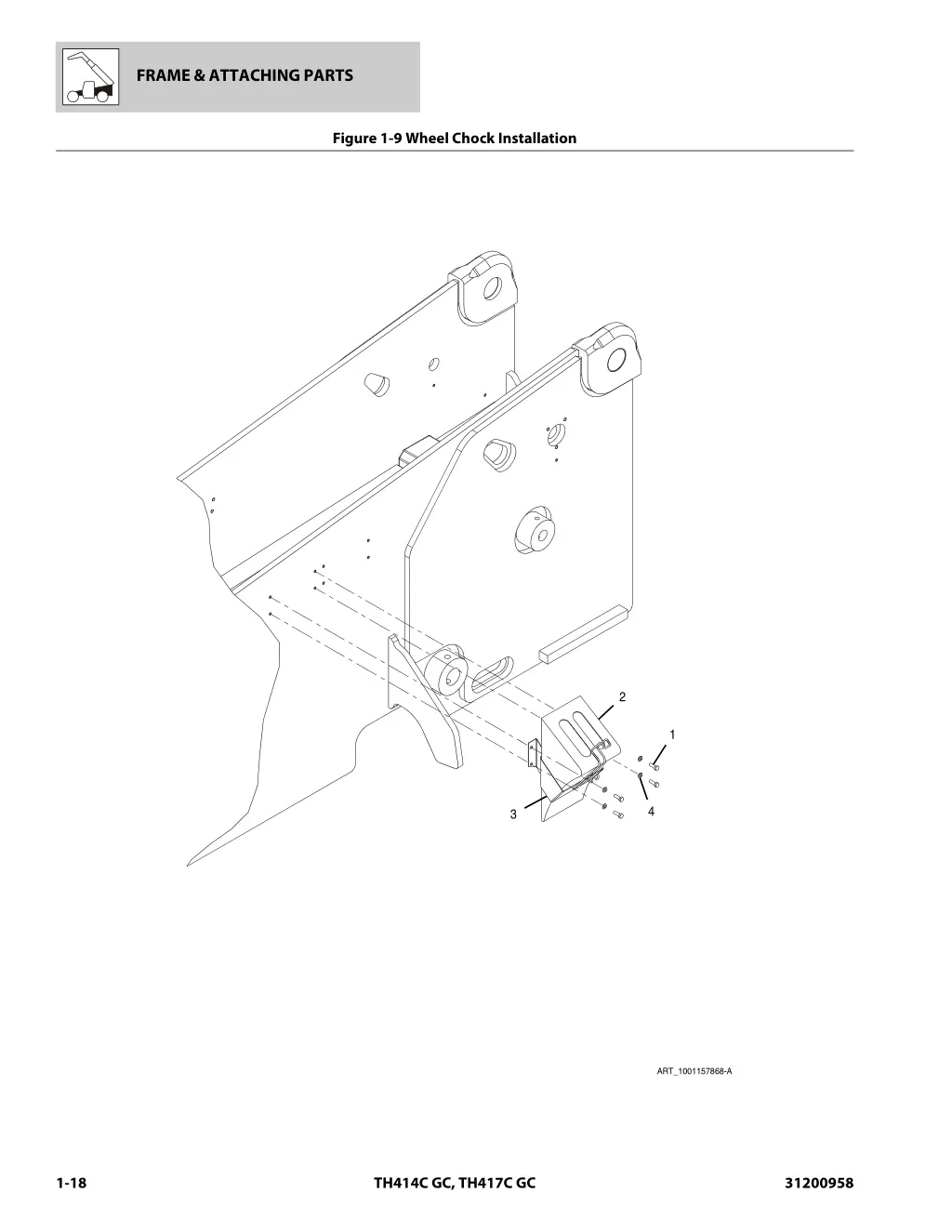 frame attaching parts 12