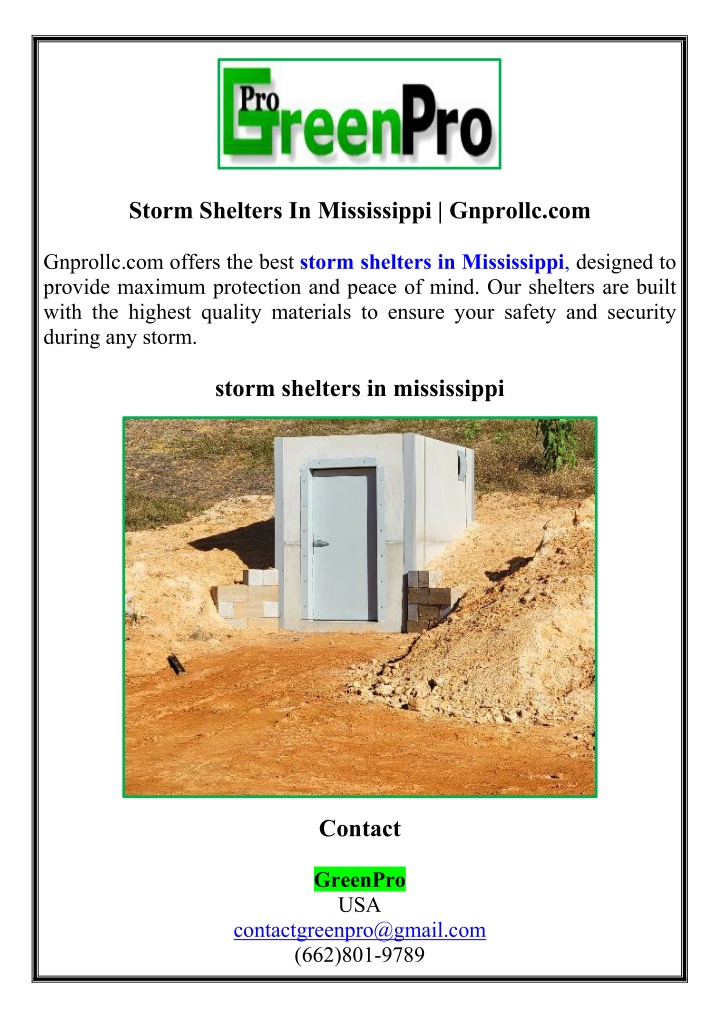 storm shelters in mississippi gnprollc com