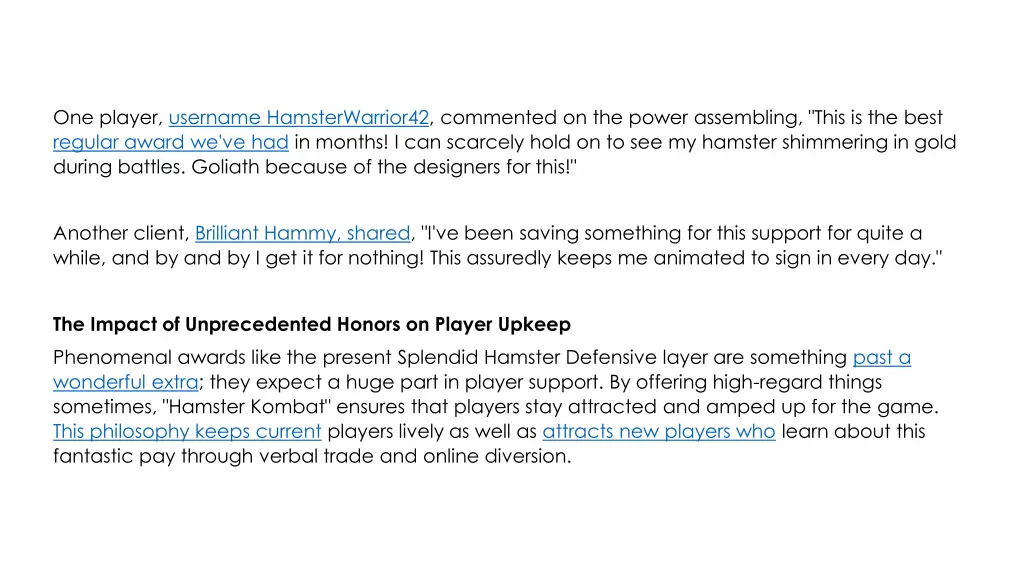 one player username hamsterwarrior42 commented