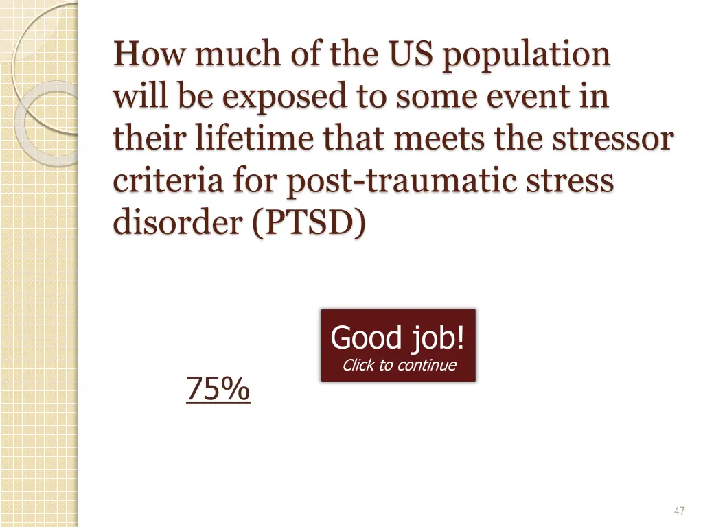 how much of the us population will be exposed 1