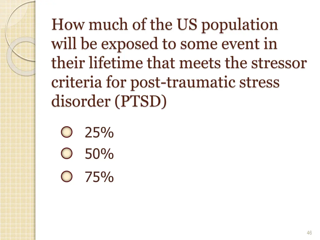 how much of the us population will be exposed