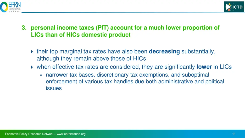 3 personal income taxes pit account for a much