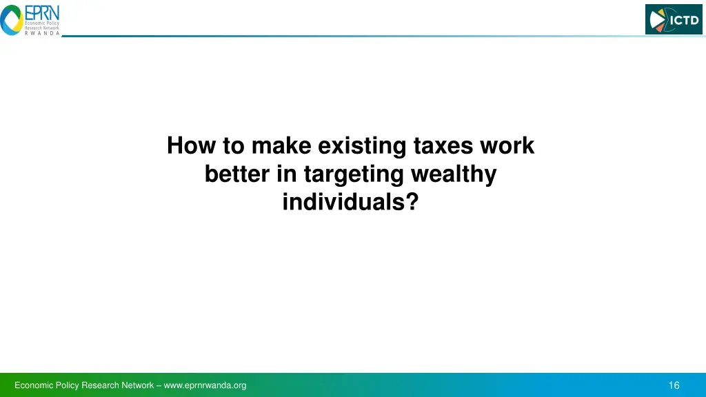 how to make existing taxes work better