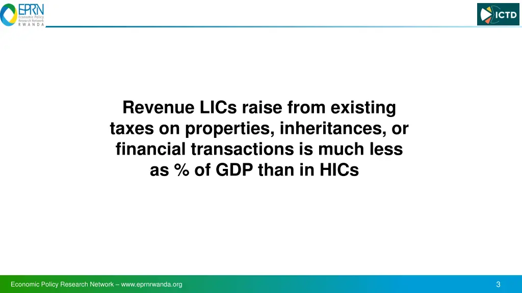 revenue lics raise from existing taxes