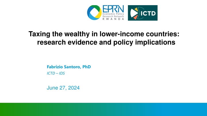 taxing the wealthy in lower income countries