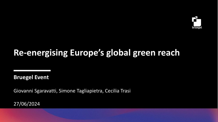 re energising europe s global green reach