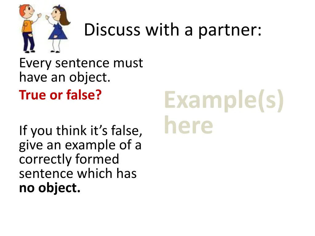 discuss with a partner 1