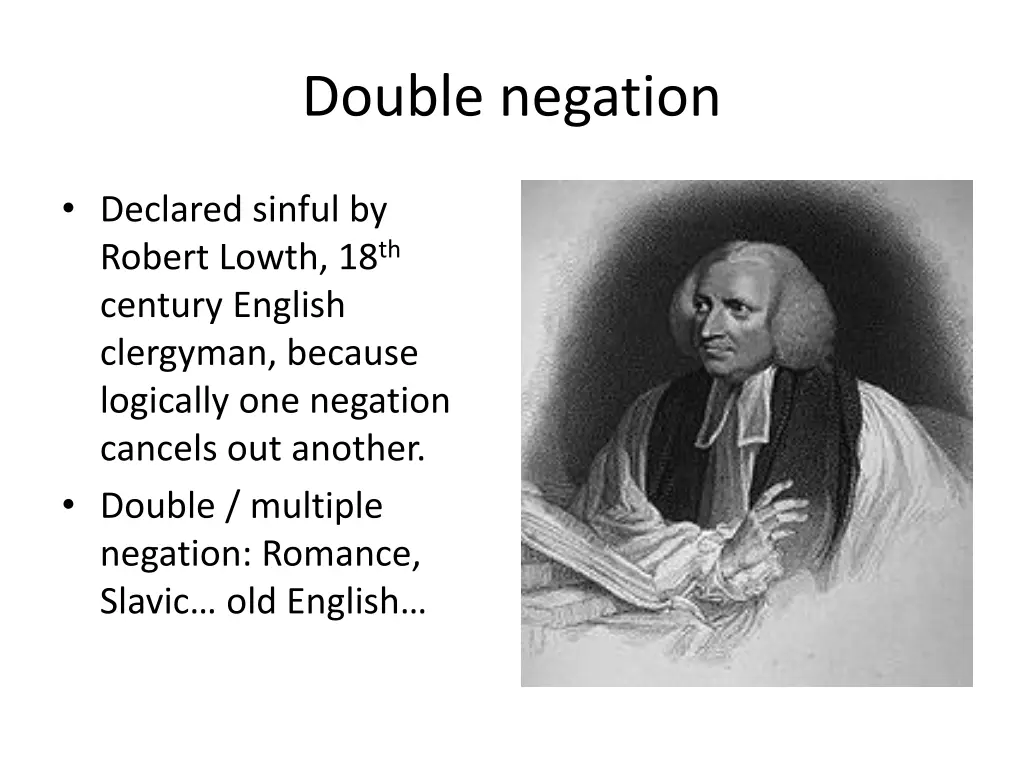 double negation