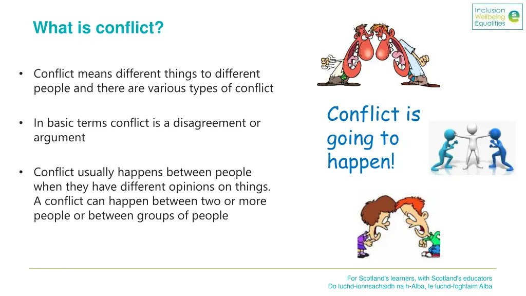 what is conflict