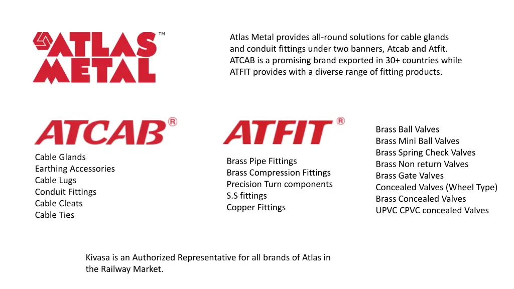 atlas metal provides all round solutions