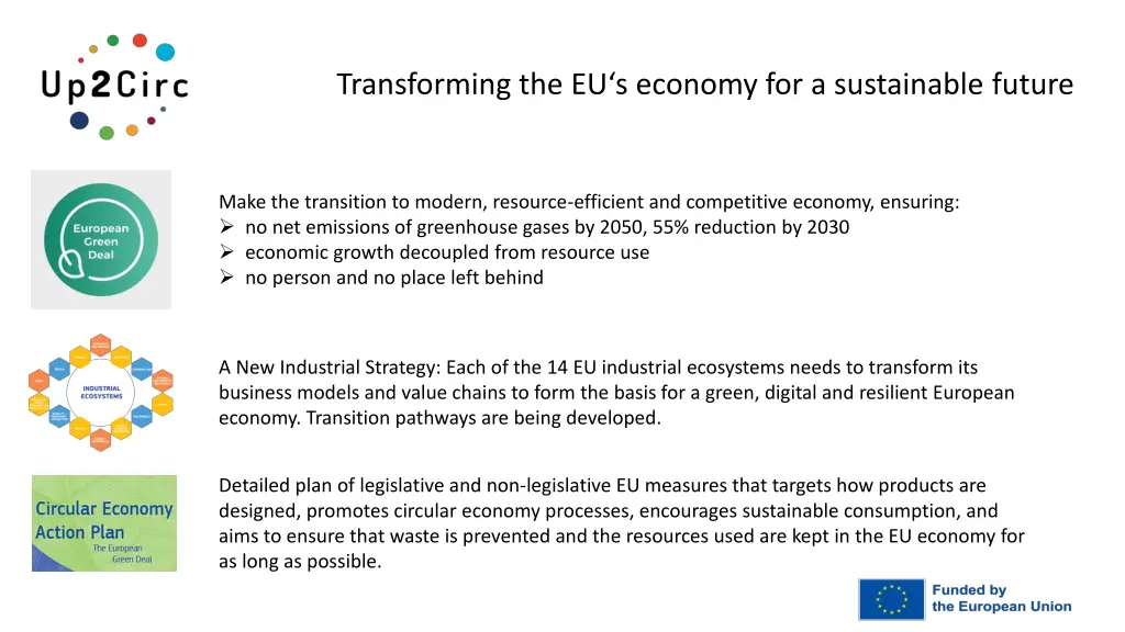 transforming the eu s economy for a sustainable