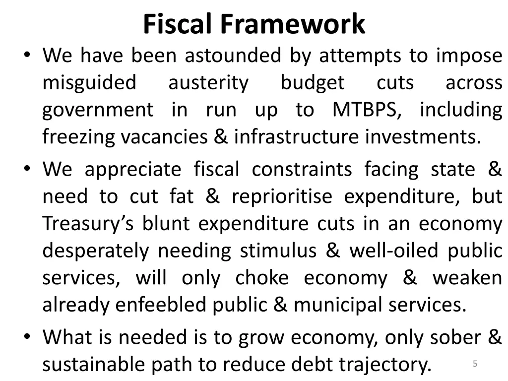 fiscal framework 2