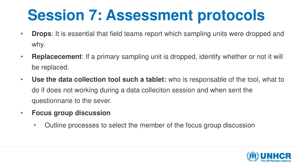 session 7 assessment protocols 1