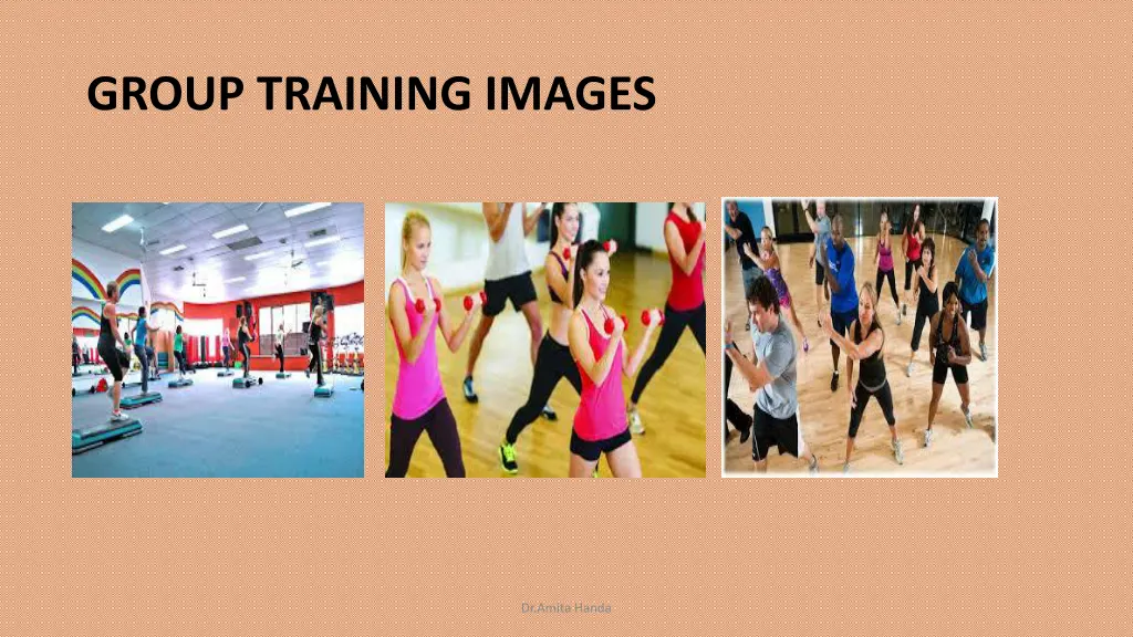 group training images