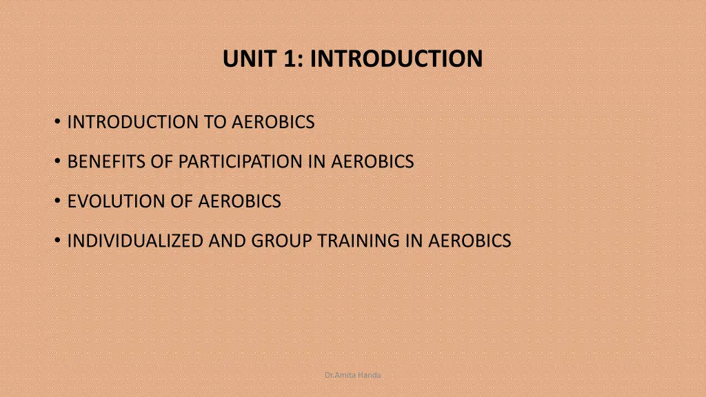 unit 1 introduction