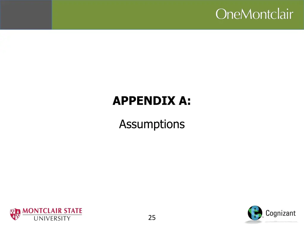 appendix a