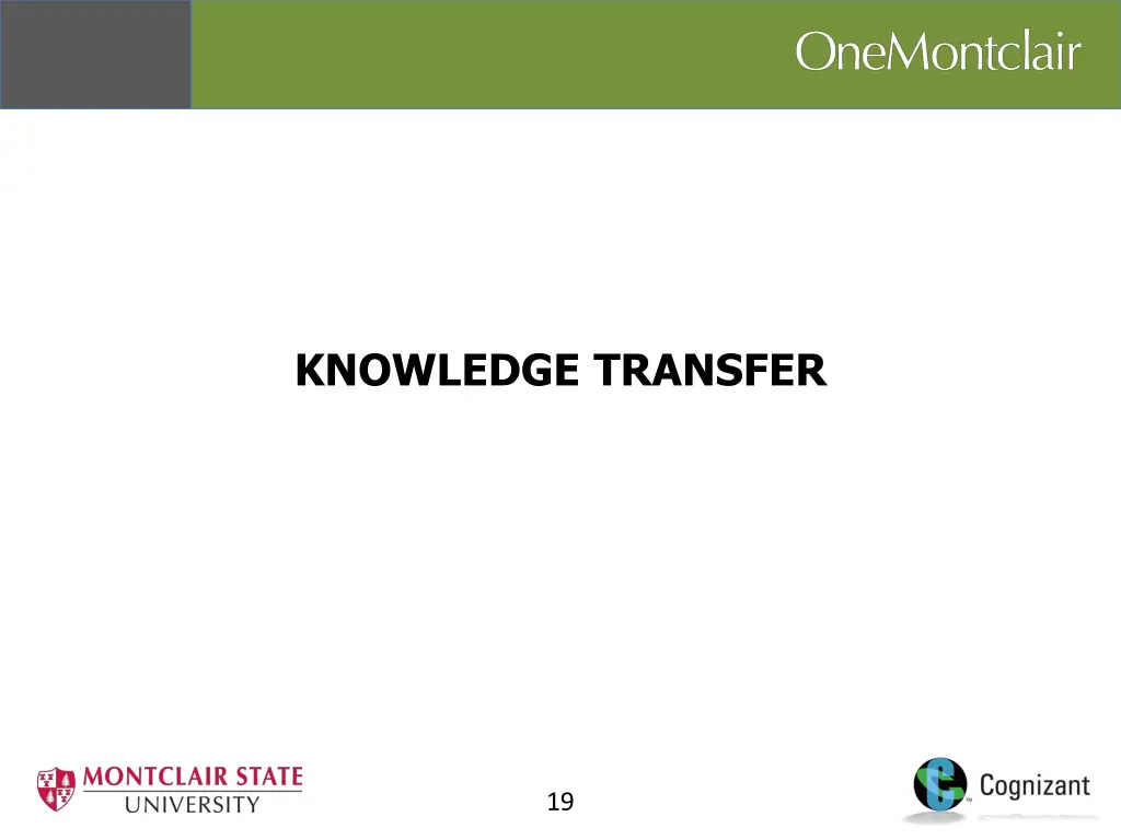 knowledge transfer