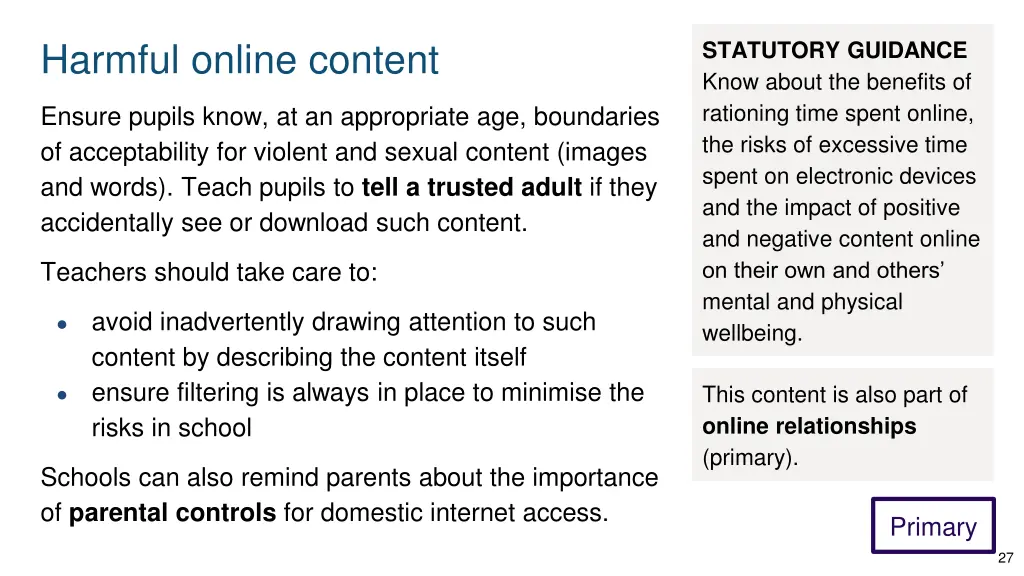 harmful online content