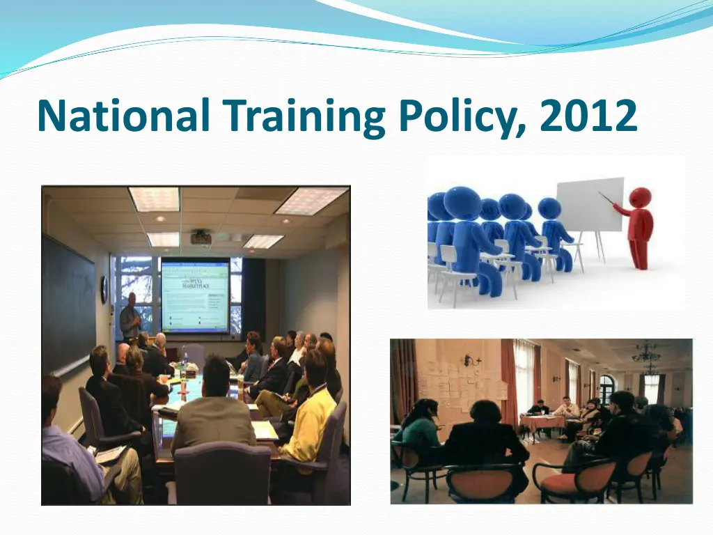 national training policy 2012