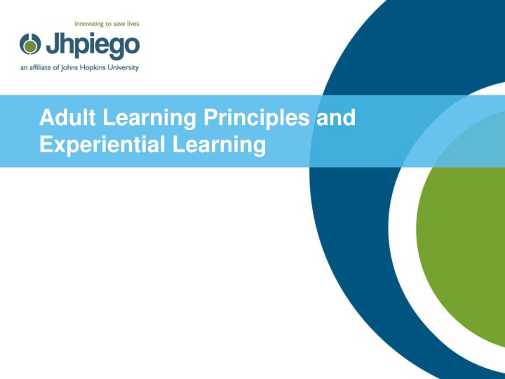 adult learning principles and experiential