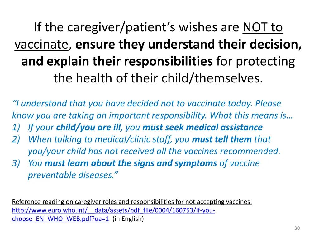 if the caregiver patient s wishes