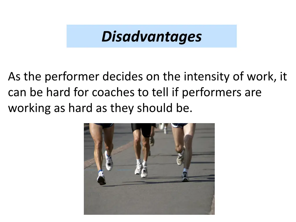 disadvantages