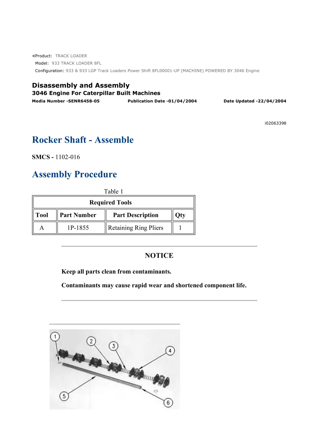 933 933 lgp track loaders power shift 8fl00001 20