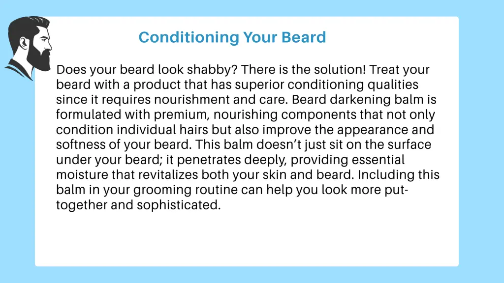 conditioning your beard