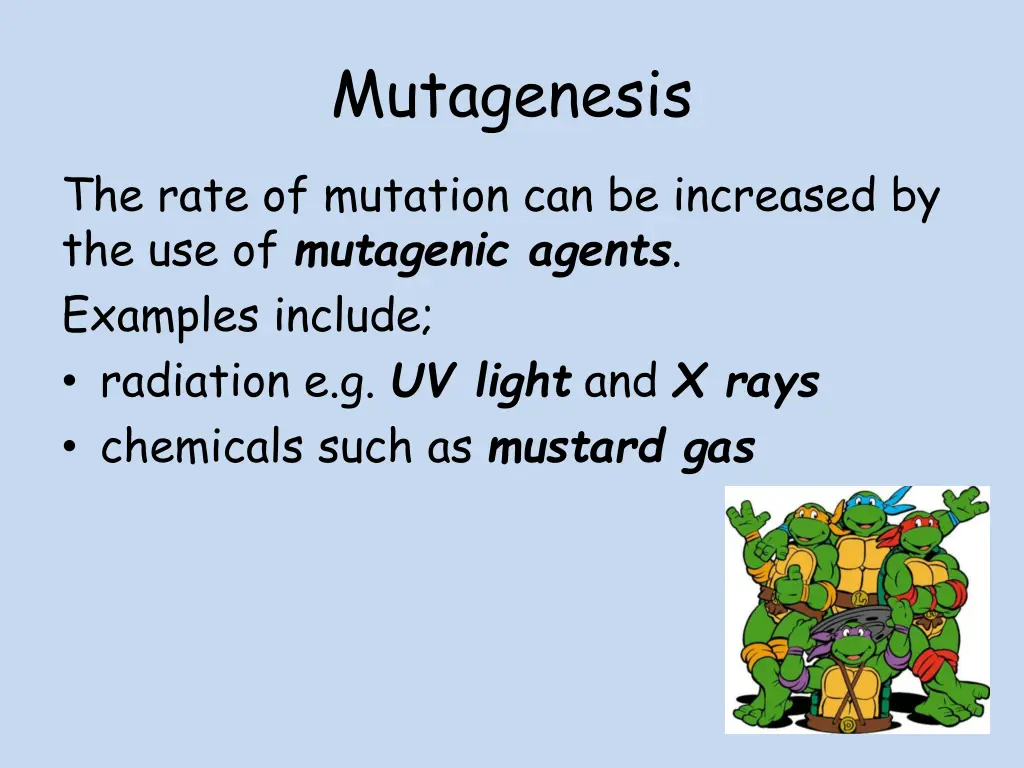 mutagenesis 1