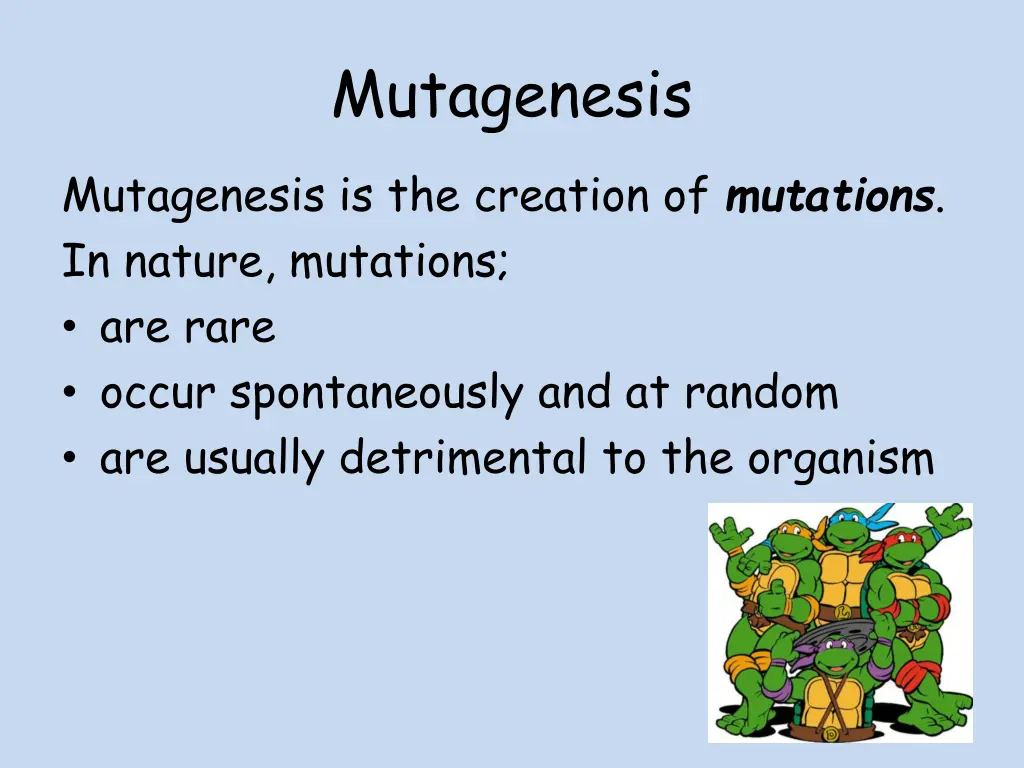 mutagenesis