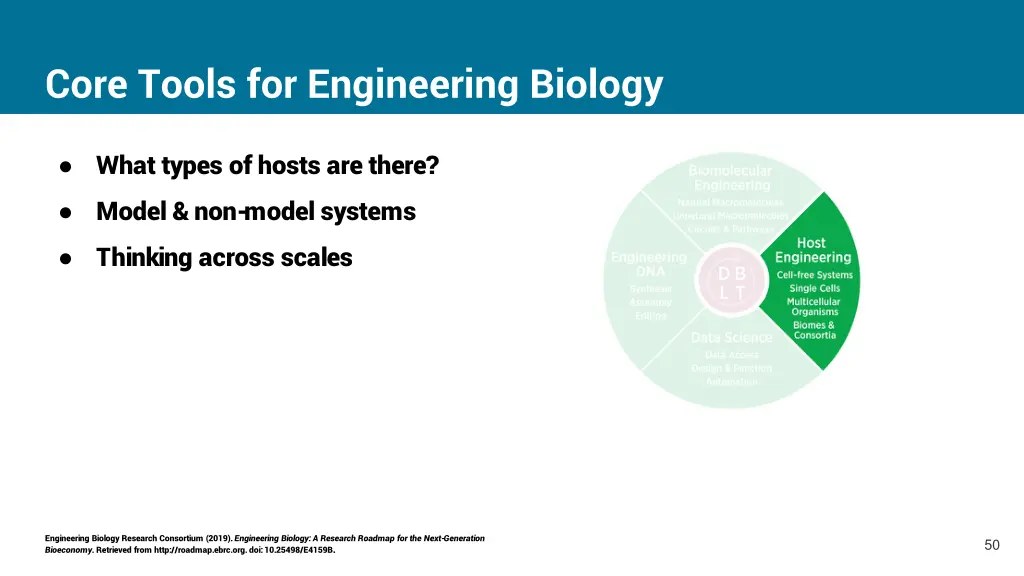 core tools for engineering biology