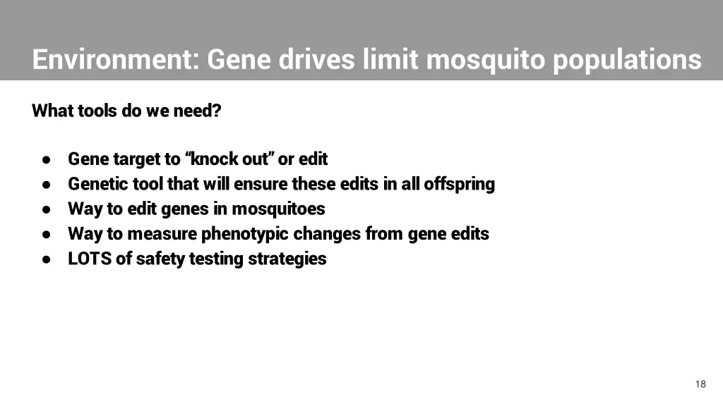 environment gene drives limit mosquito populations 2