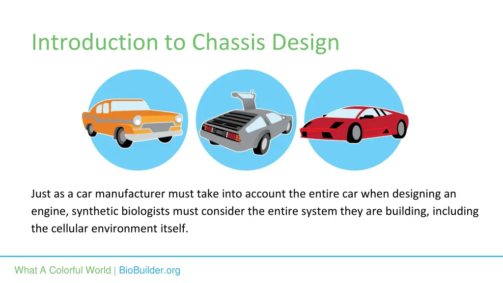 introduction to chassis design