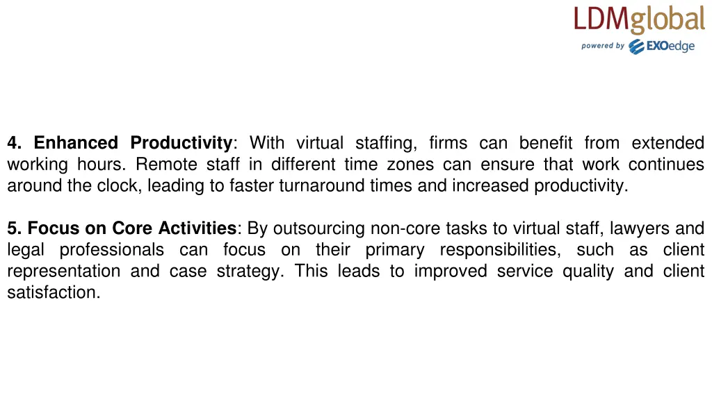 4 enhanced productivity with virtual staffing