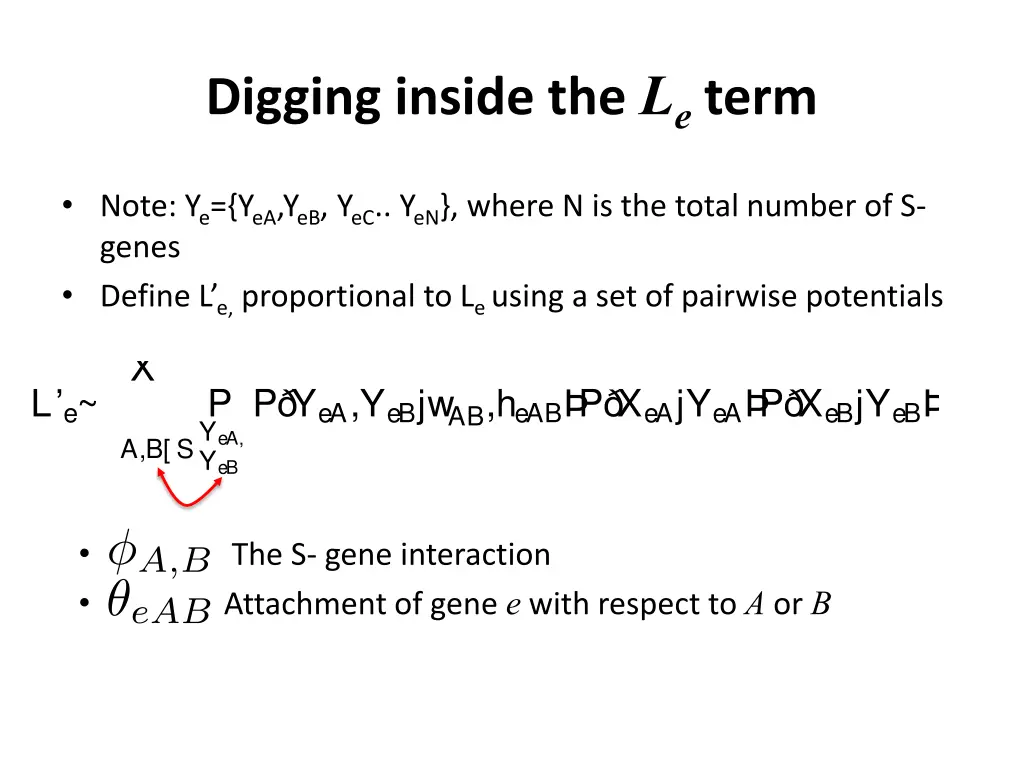 factor graph nested effects model 3