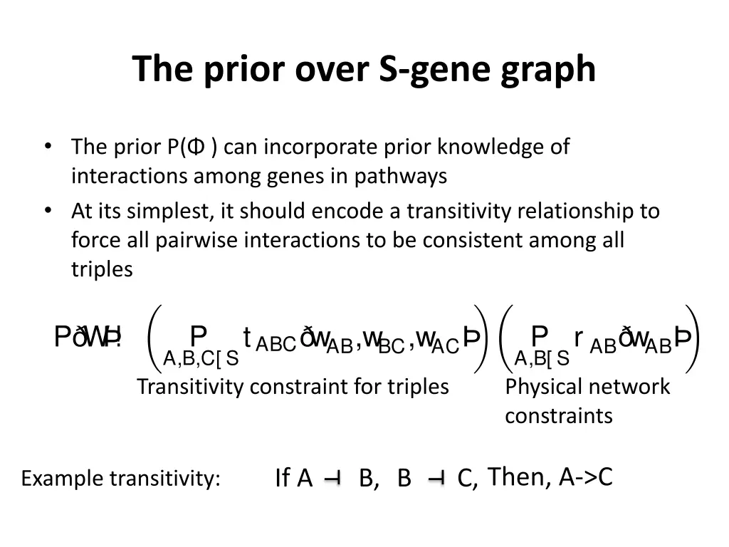 factor graph nested effects model 6