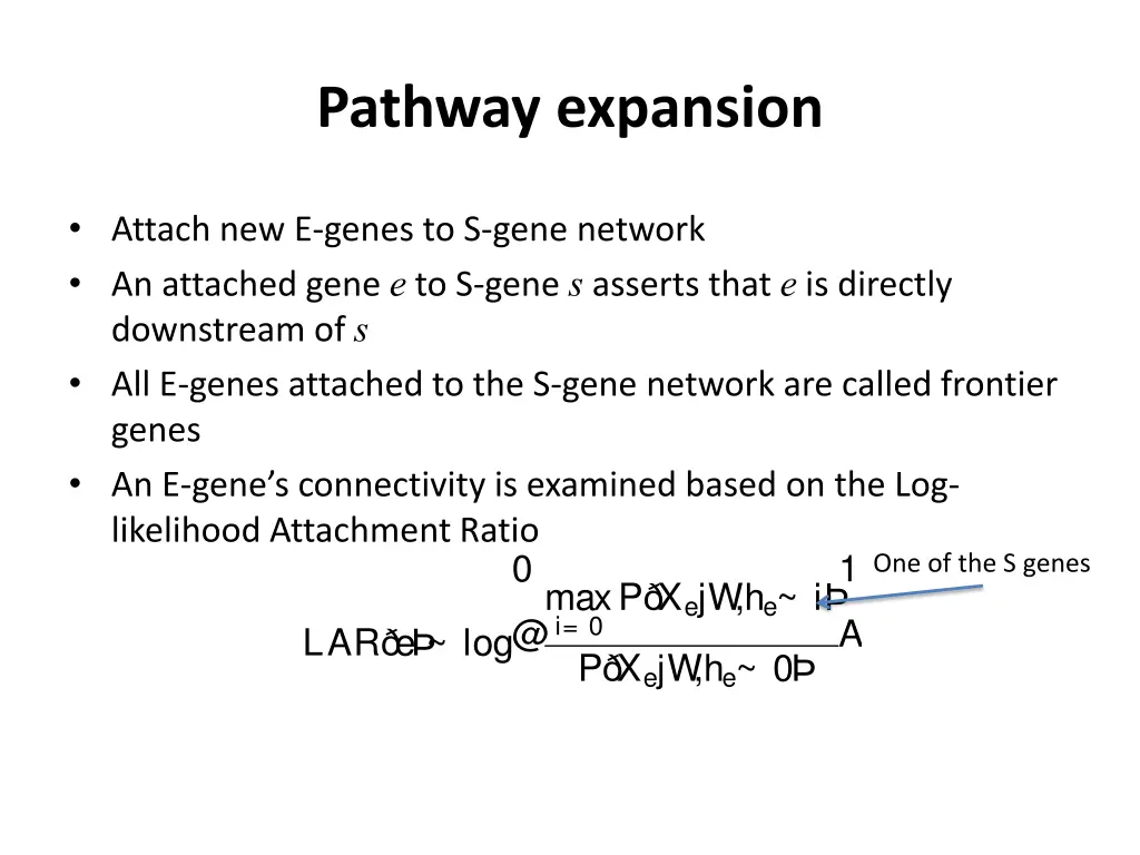 factor graph nested effects model 8