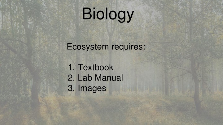 biology