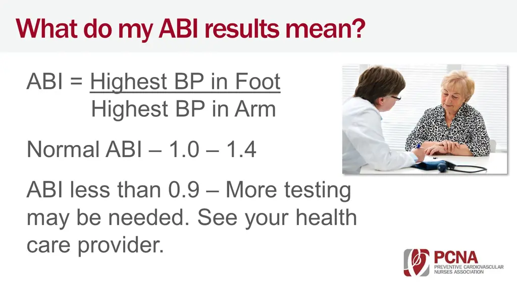 what do my abi results mean