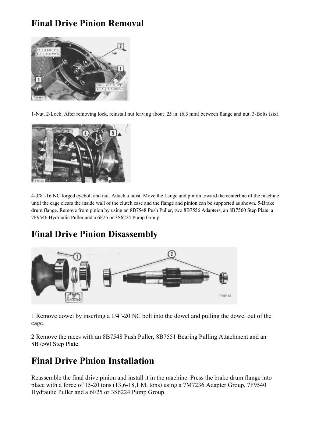 955l traxcavator 85j04672 06246 machine ueg0589s 8