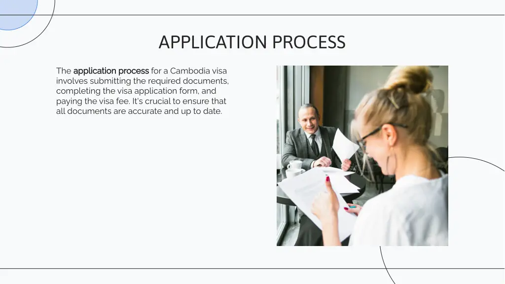 application process