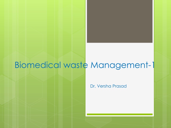 biomedical waste management 1