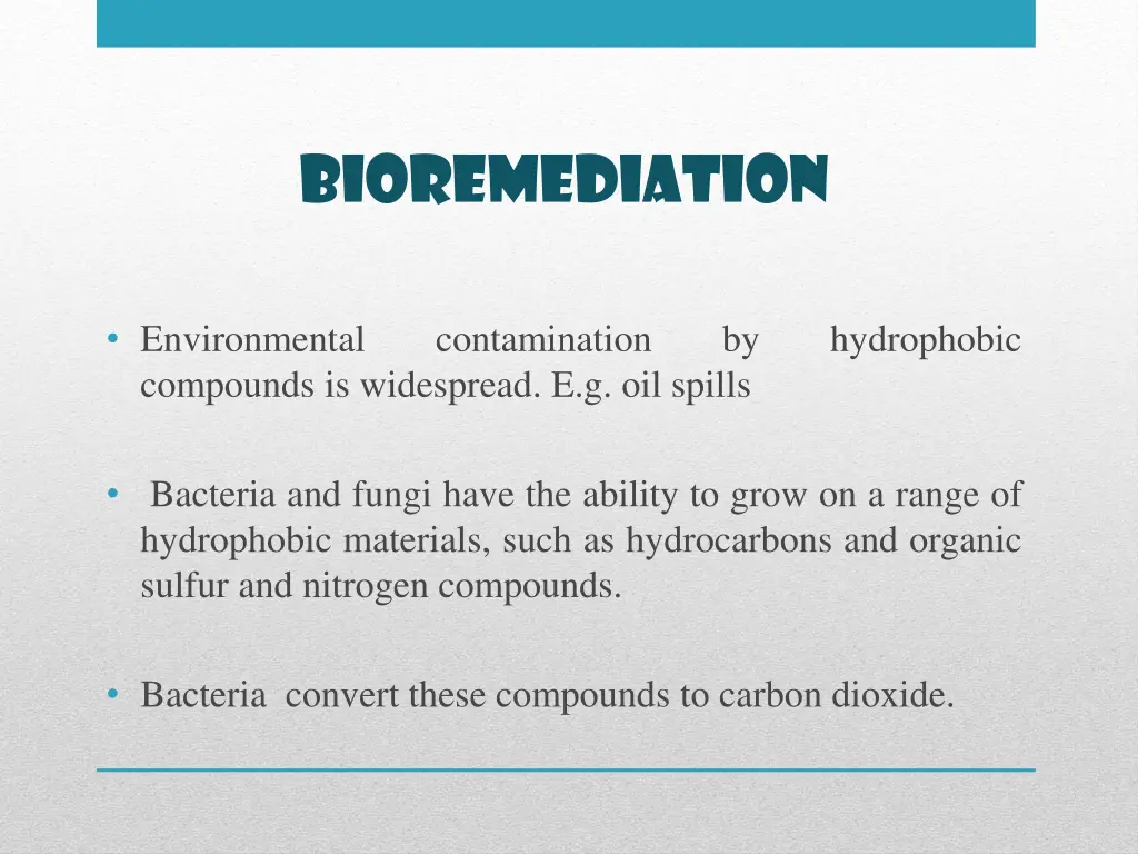 bioremediation