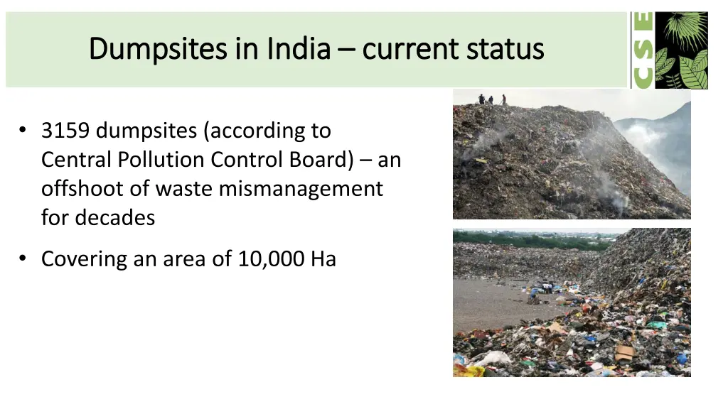 dumpsites in india dumpsites in india current