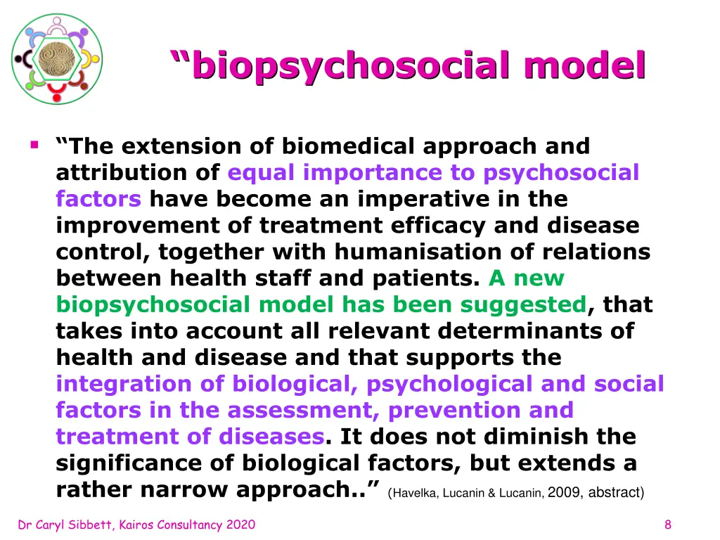 biopsychosocial model