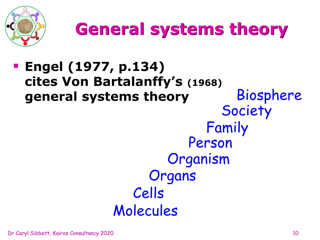 general systems theory